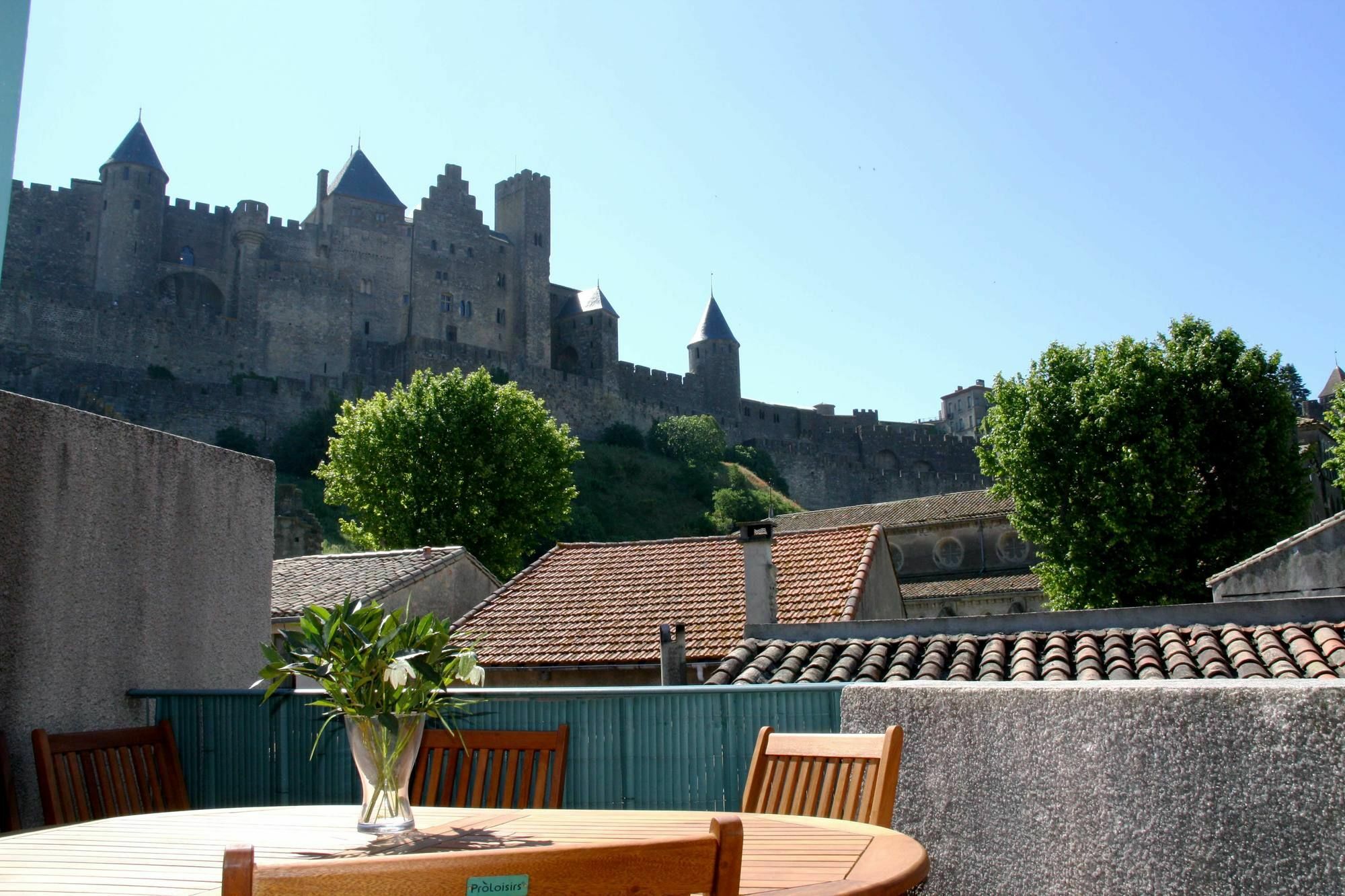 Appartement Le Saint Gimer - Les Balcons De La Cite Carcassonne Zewnętrze zdjęcie